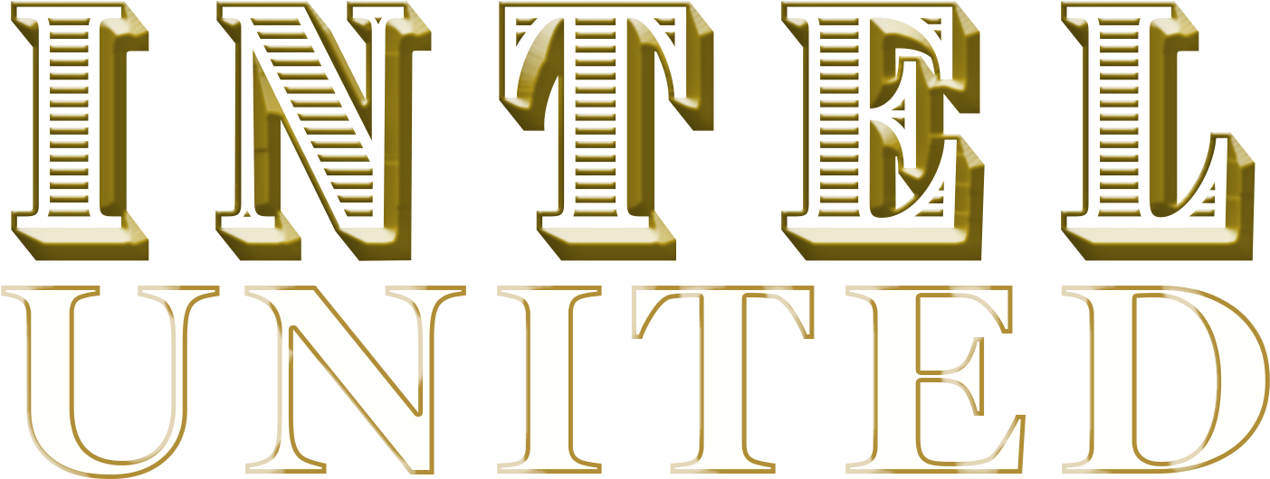 Intel United - Intel (1413x544), Png Download