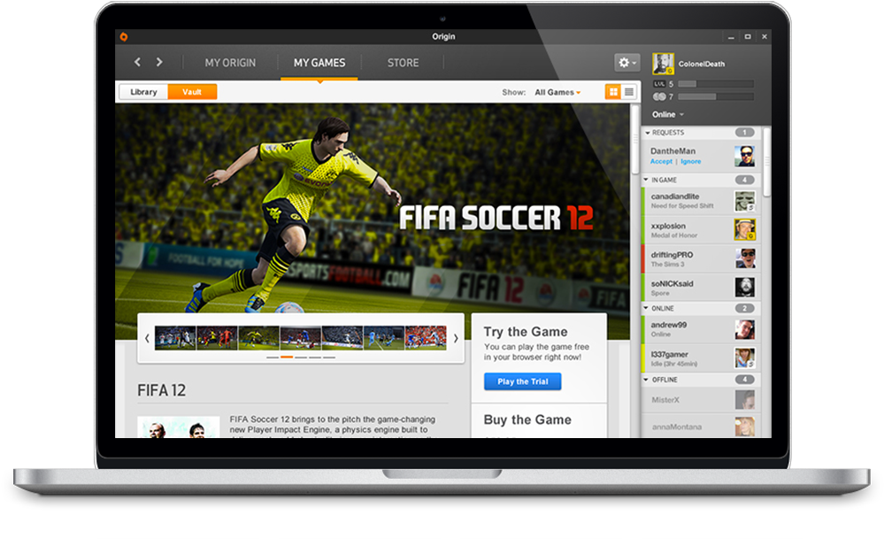 A Cloud-based Gaming Platform - Electronic Arts Fifa 12 Game Ps3 (1040x667), Png Download