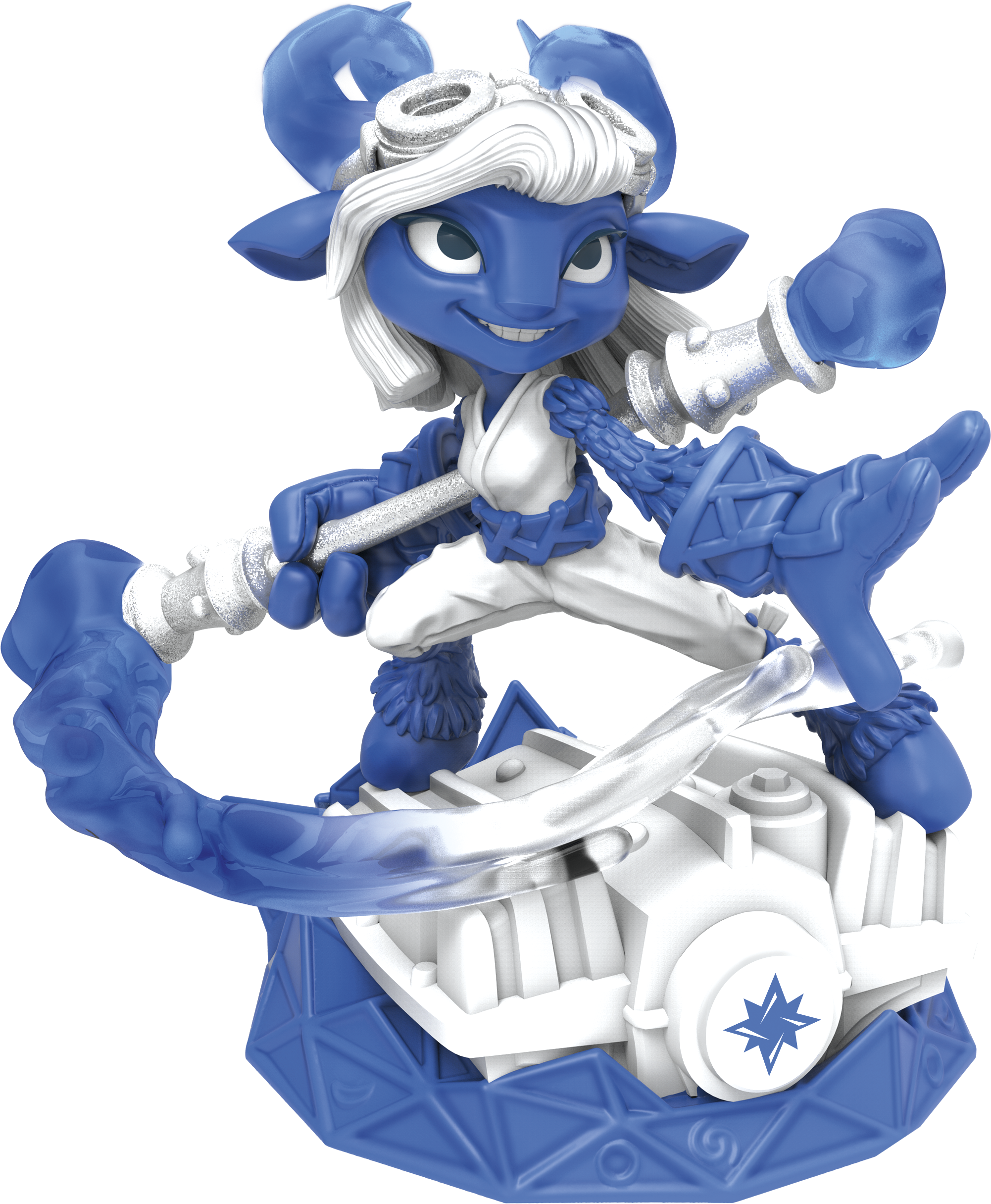In Addition To Creating The Power Blue Skylanders Superchargers - Skylander Imaginators Special Edition Skylander (2293x2457), Png Download