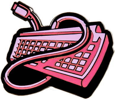 Cow - Cow Chop Pink Keyboard (800x800), Png Download