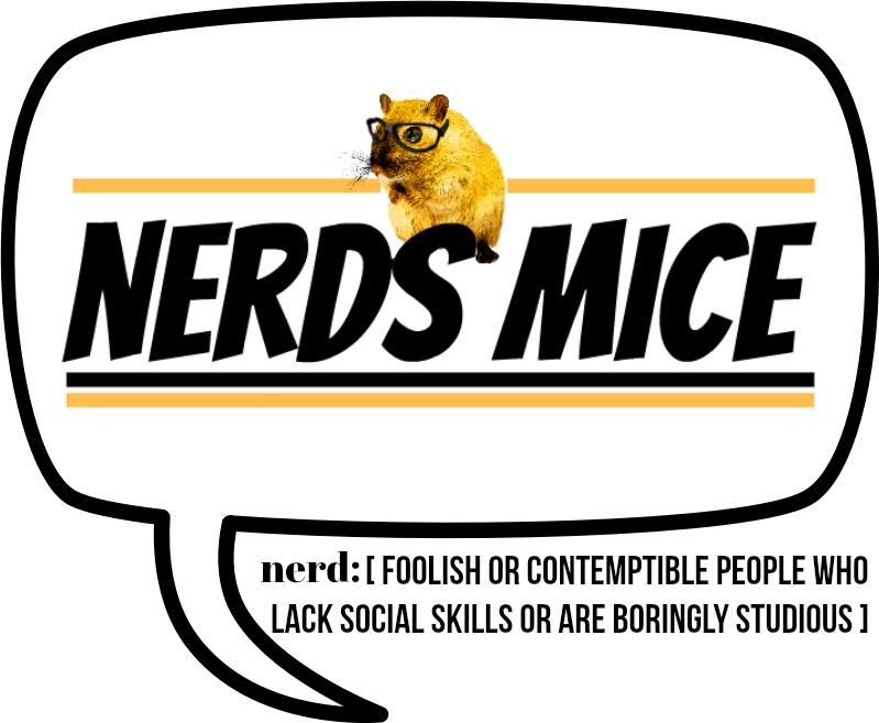Nerds Mice - Poster (799x657), Png Download