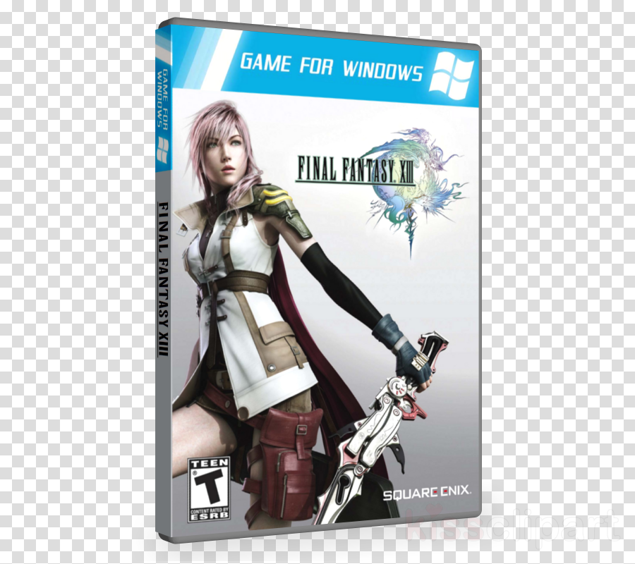 Download Final Fantasy Xiii Clipart Lightning Returns - Xbox 360 Game Final Fantasy Xiii (900x800), Png Download