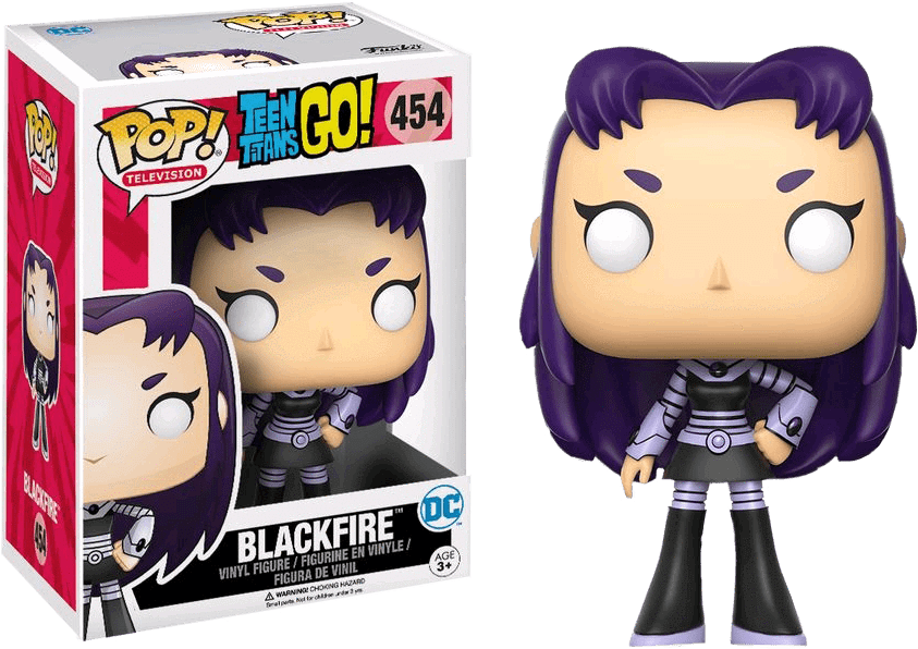 Funko Vinyl Figure Blackfire Funko Pop Vinyl Figure - Funko Pop Teen Titans Go (843x596), Png Download