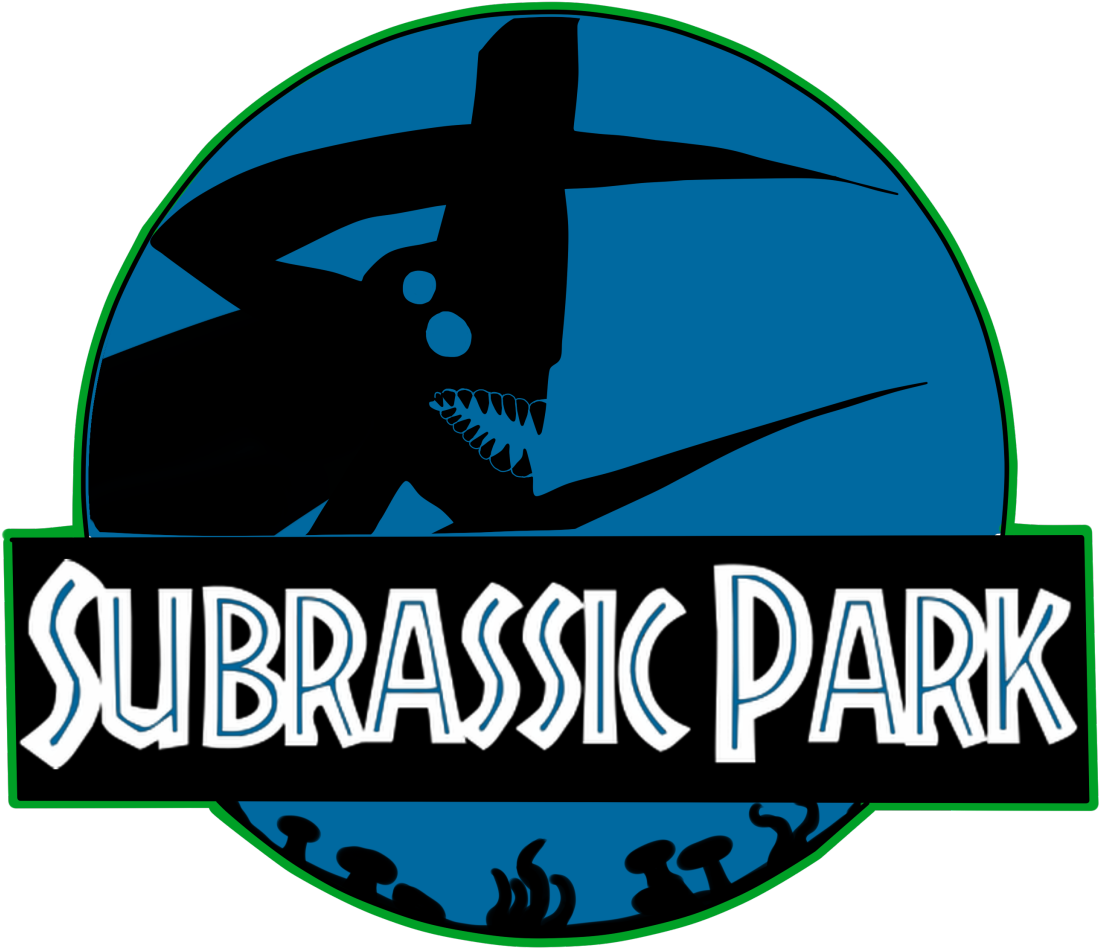 “ Subrassic Park Logo Loved Today's Episode So Much - Jurassic Park Sticker Png (1280x1280), Png Download