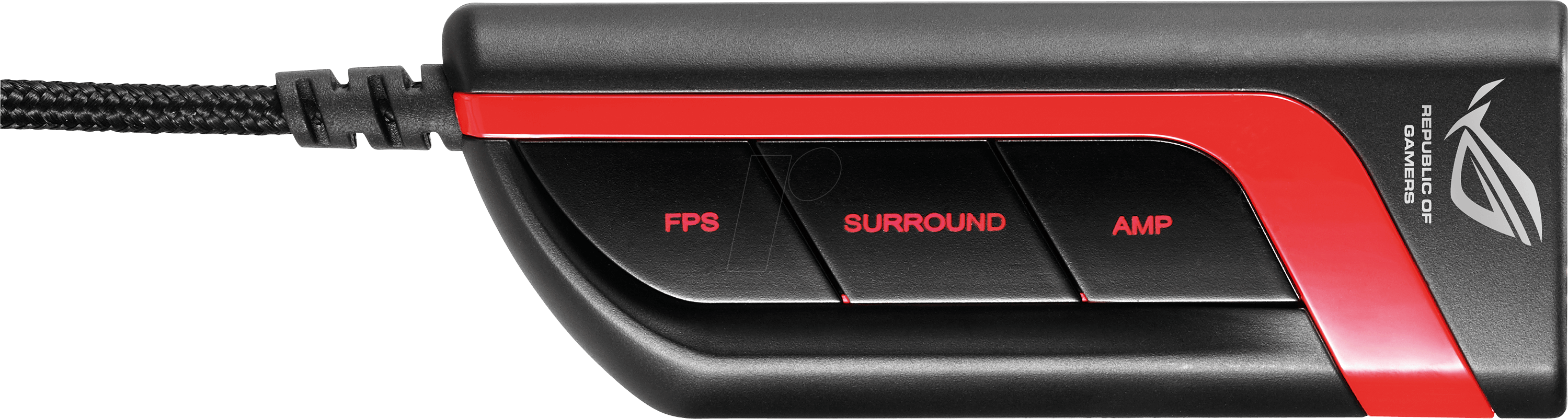 Stereo Headset, Gaming, Rog Orion Pro Asus 90 Yahi9180 - Asus Vulcan Anc Republic Of Gamers - Headset - Full (2999x802), Png Download