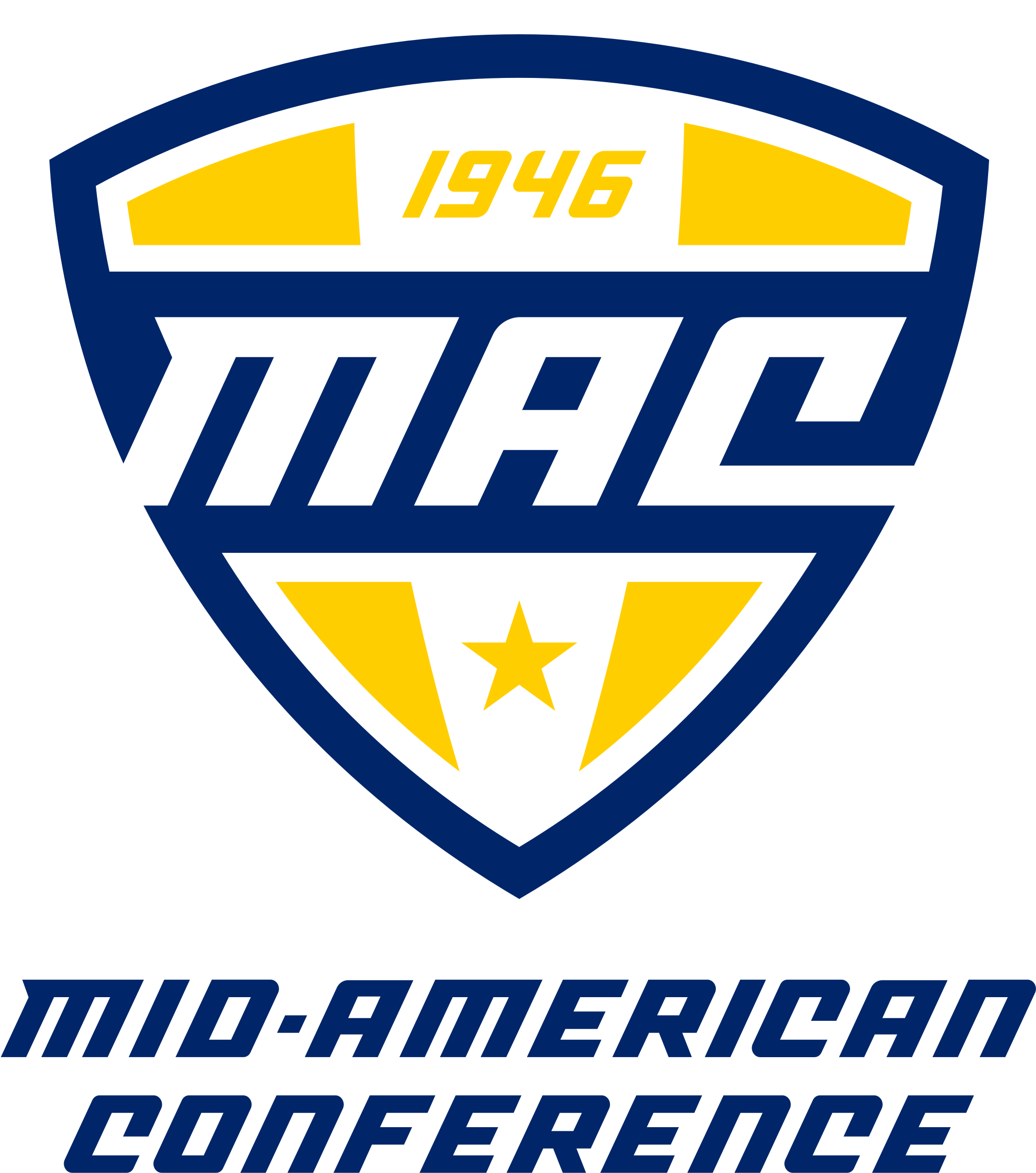 Open - Mid American Conference Logo Png (2000x2257), Png Download