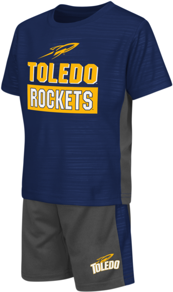 University Of Toledo Toddler In The Vault Set - Michigan Wolverines (600x600), Png Download