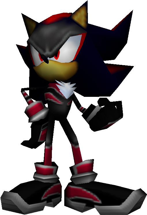 Sonic Rivals Alt - Shadow The Hedgehog Rivals (588x766), Png Download