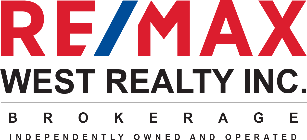 Re/max West Realty Inc - Re Max West Realty Inc Logo (1319x583), Png Download