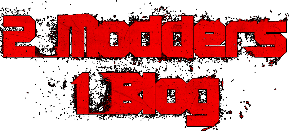 2 Modders 1 Blog (932x422), Png Download