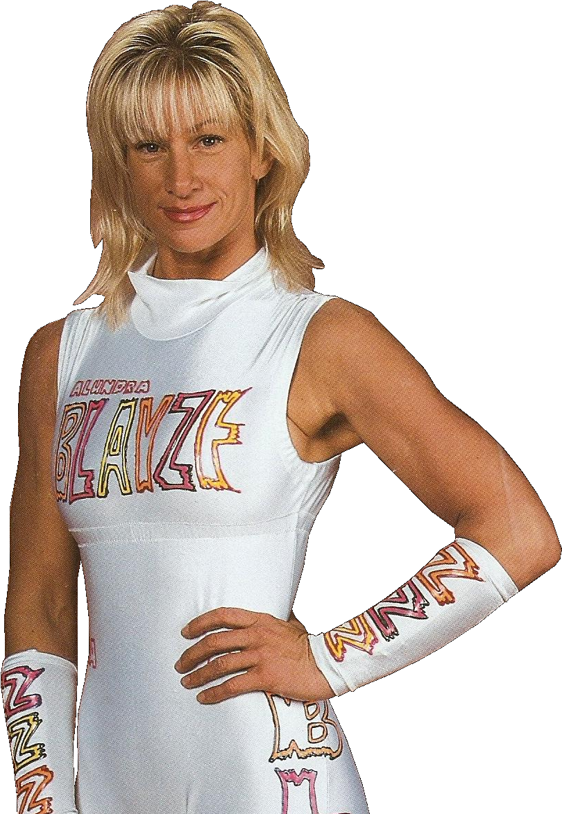 Alundra Blayze Entering The Wwe Hall Of Fame - Wwe Alundra Blayze Png (823x1175), Png Download