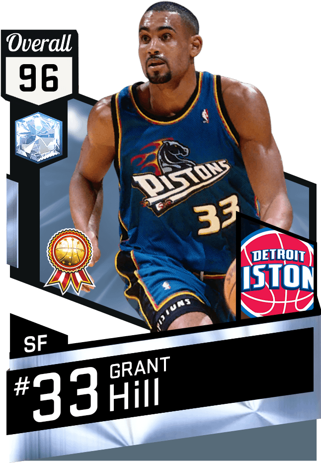 Grant Hill - Markelle Fultz Nba Card (651x941), Png Download