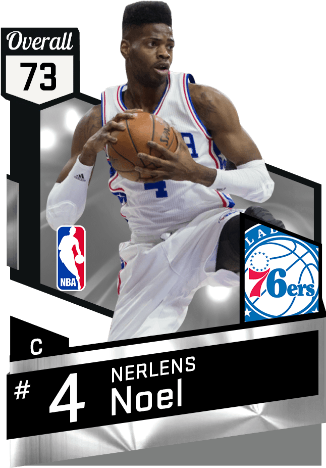 Nerlens Noel - Nba 2k17 Chris Paul (651x941), Png Download