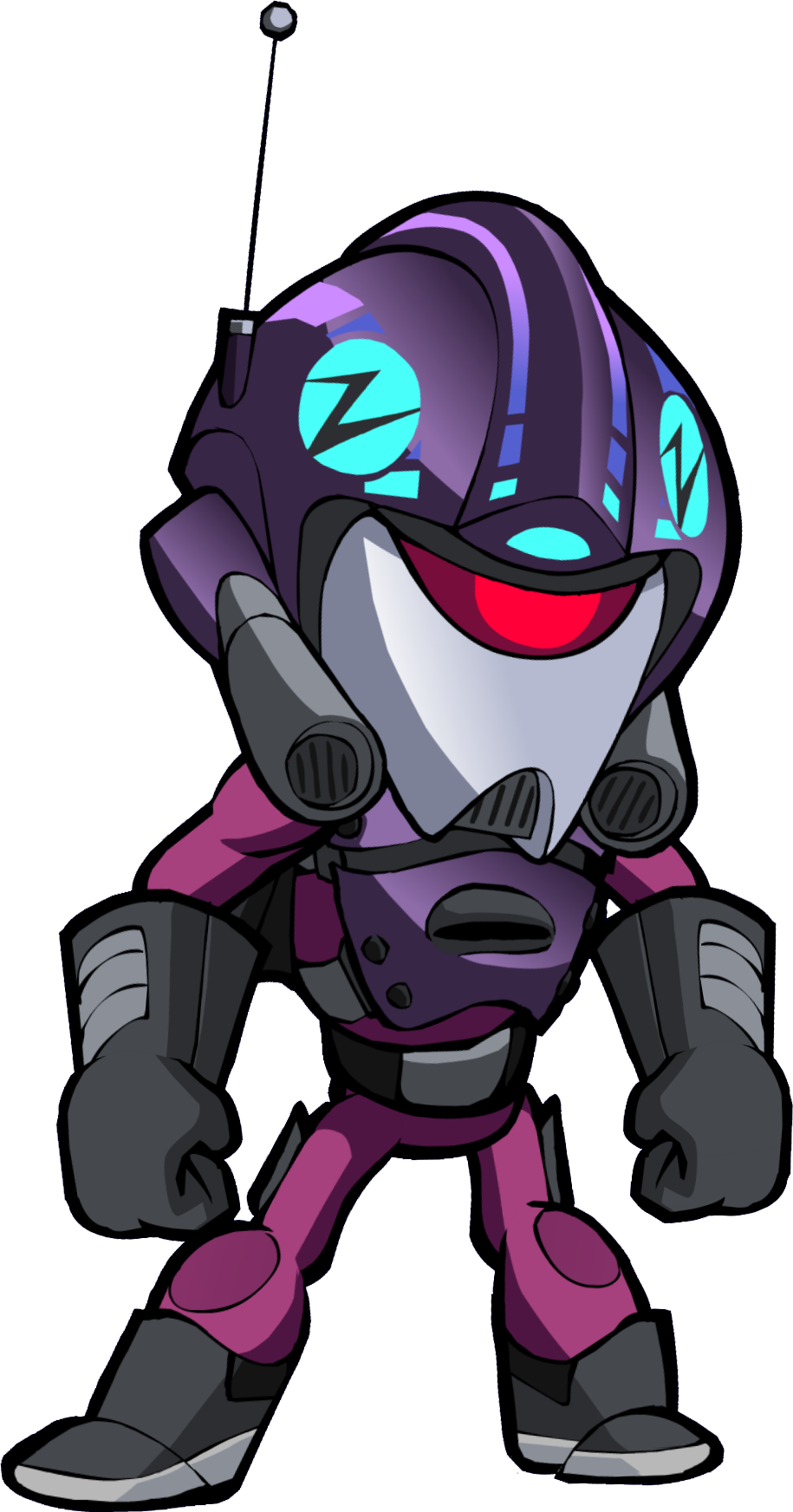 Spacedogfightervraxx - Cartoon (915x1744), Png Download