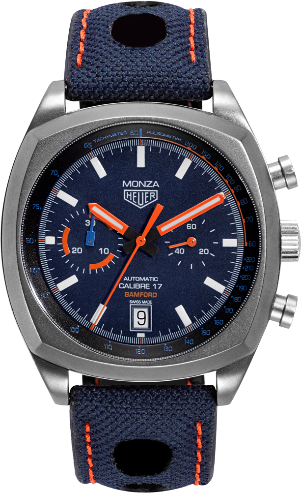 Limited Edition Bamford Heuer Monzacolaboration & Ltd - Tag Monza Limited Edition (1000x1005), Png Download