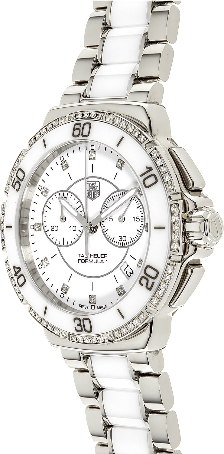 Formula 1 Chronograph Ceramic And Stainless Steel Quartz - Analog Watch (1000x1500), Png Download