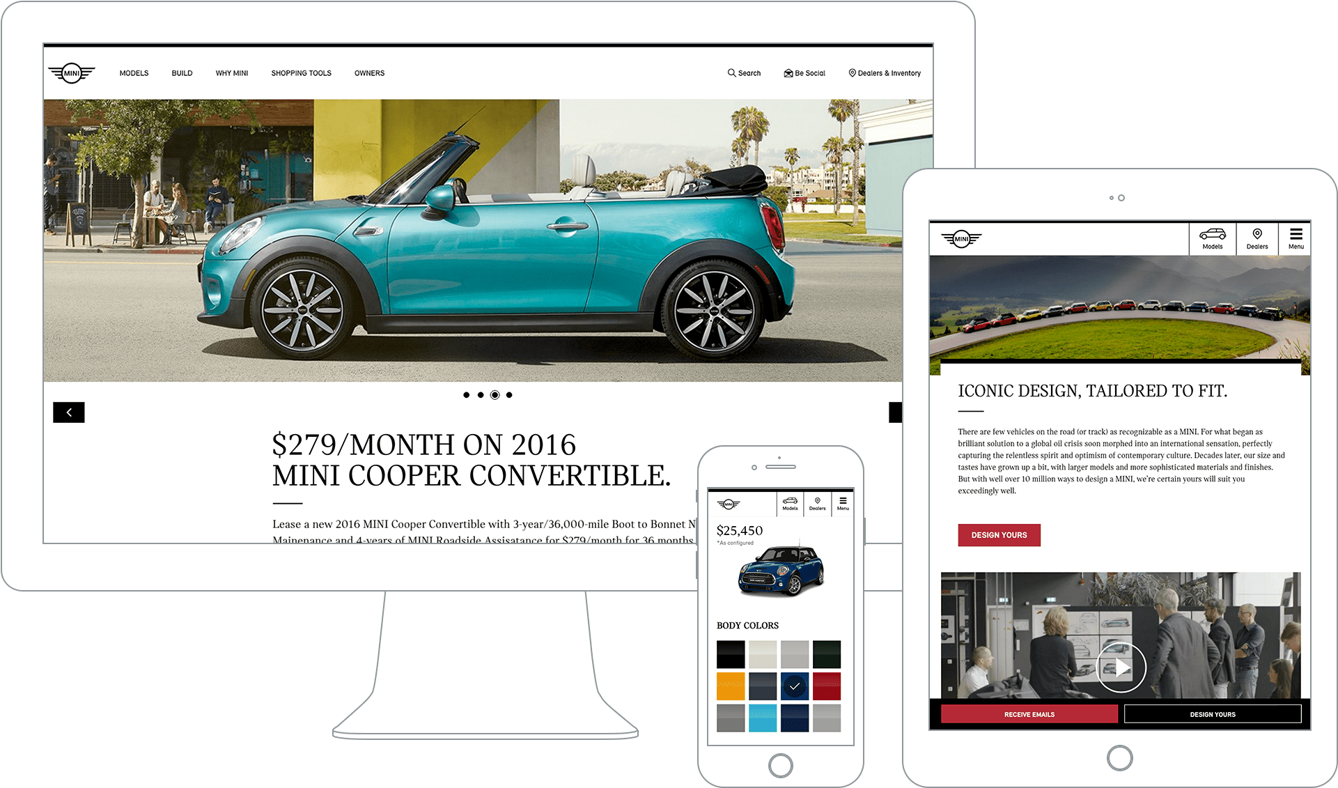 The Site Is Continually One Of The Top-ranked In The - Mini Convertible Campaign Site (1920x1194), Png Download