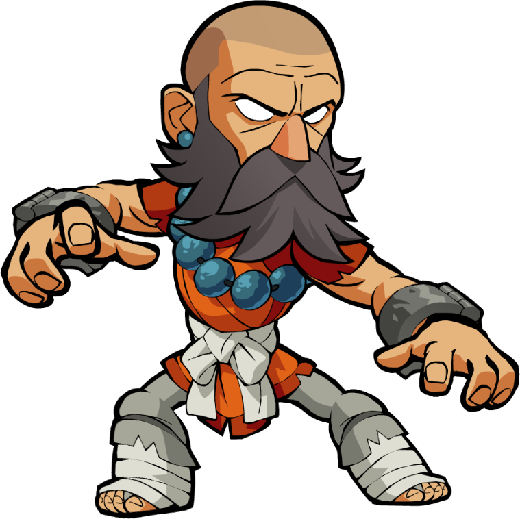 Brawlhalla Character Wu Shang (759x758), Png Download