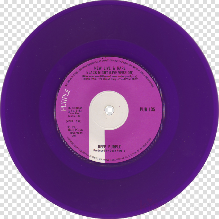 Download Vinyl Record Purple Clipart Deep Purple Compact - Cajuan Dance/not Dance Vinyl Record (900x900), Png Download