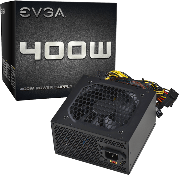 Evga 100 N1 0400 L1 400 N1, 400w, 2 Year Warranty - Evga 400w (600x600), Png Download