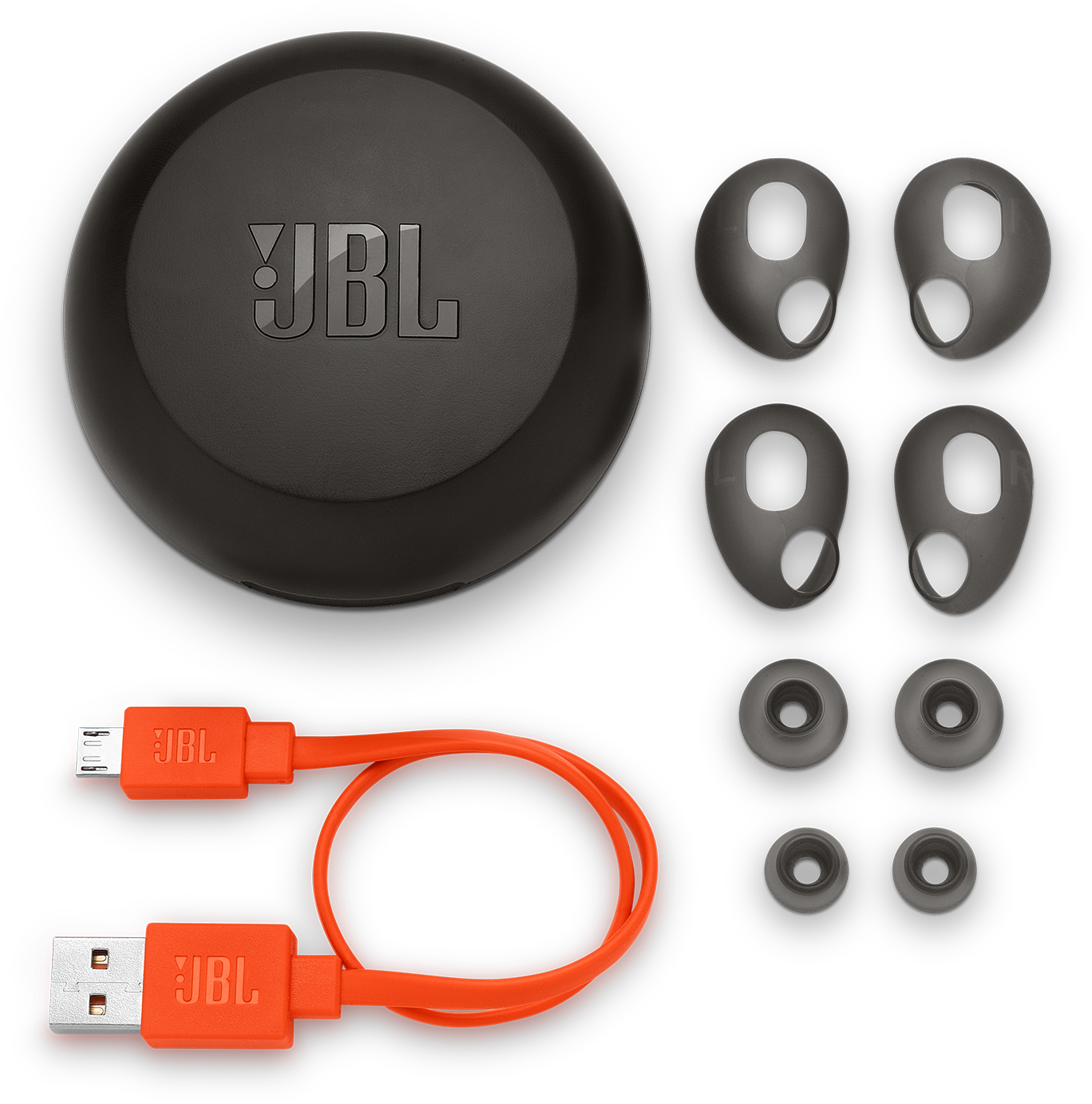 Jbl Free - Jbl Free Truly Wireless In-ear Headphones - Black (1605x1605), Png Download