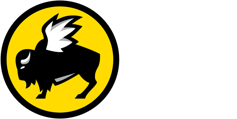 Buffalo Wild Wings Circle Logo (950x554), Png Download