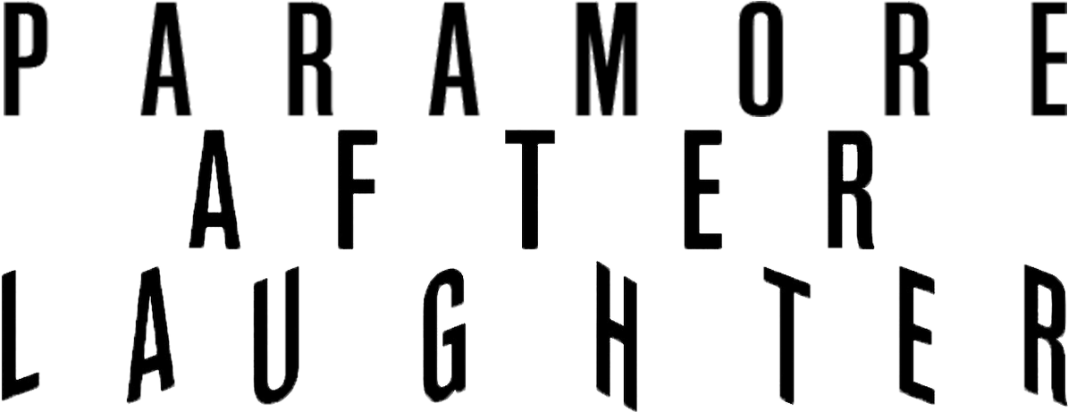 Paramore After Laughter Logo - After Laughter Album Cover (1302x516), Png Download