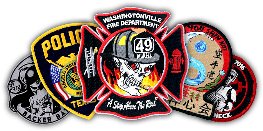 Custom Patches Design A Patch Patches4less Com Rh Patches4less - Custom Embroidered Patches India (960x480), Png Download