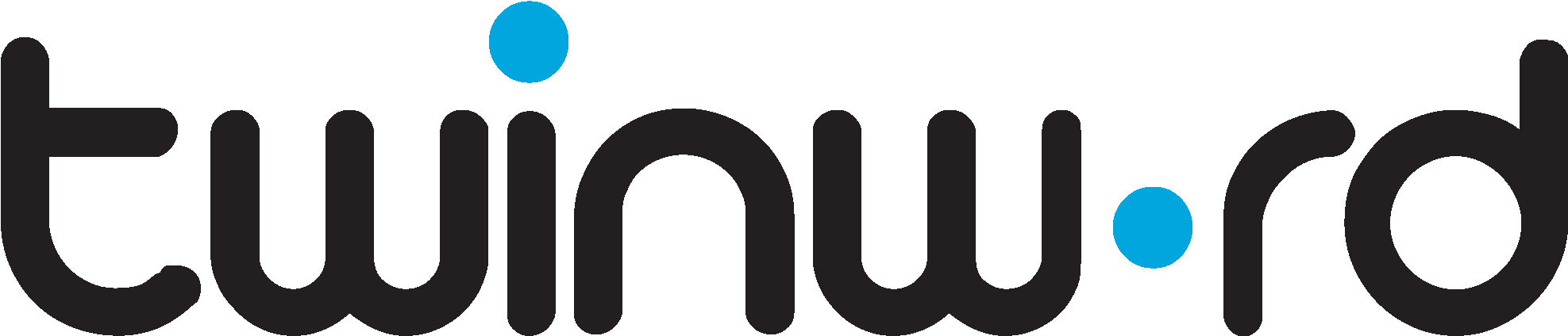 Twinword Ideas Logo Black Big - Twinword (2048x434), Png Download