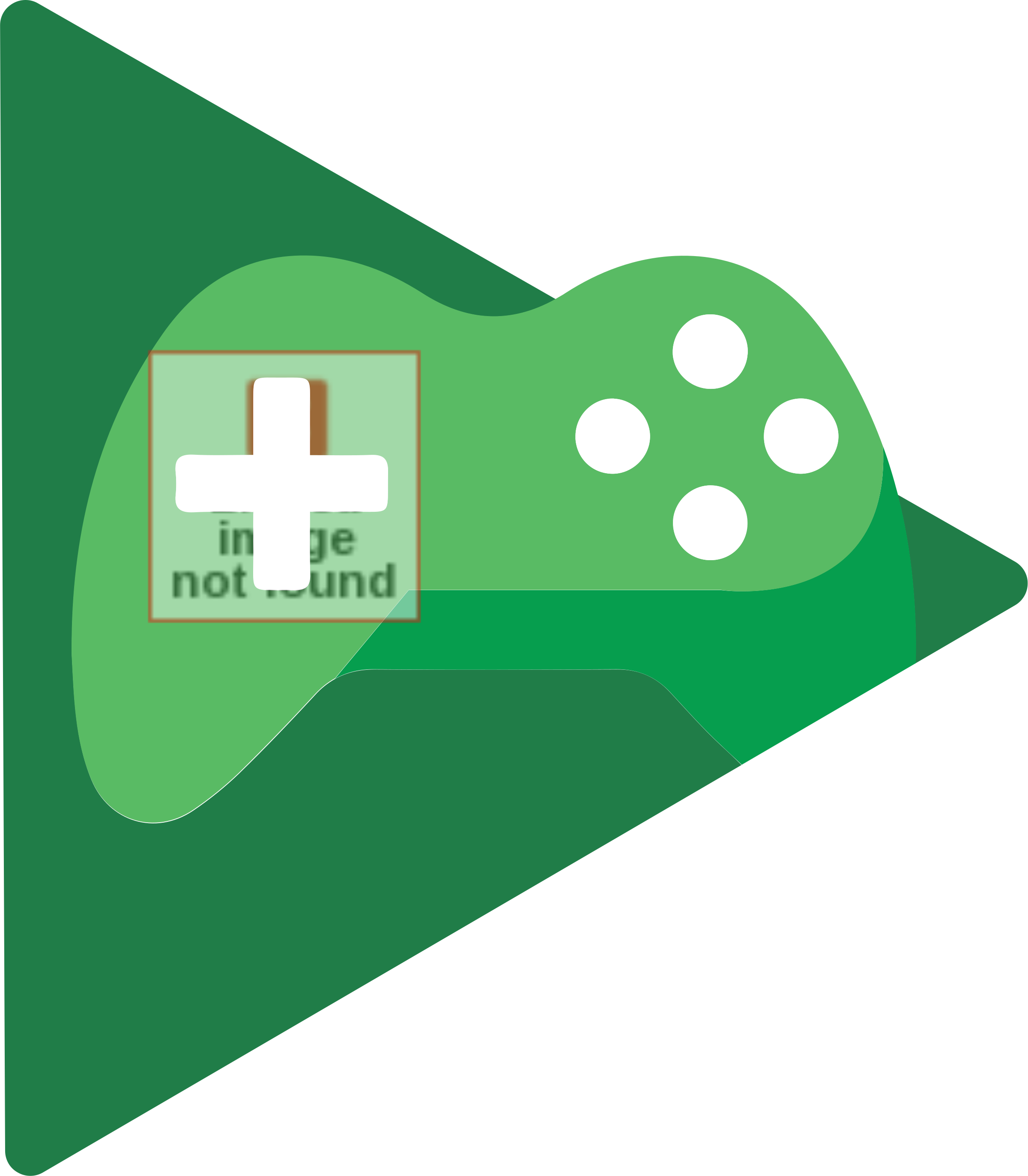 Google Play Games Logo Png Transparent - Google Play Games Logo (2400x2746), Png Download