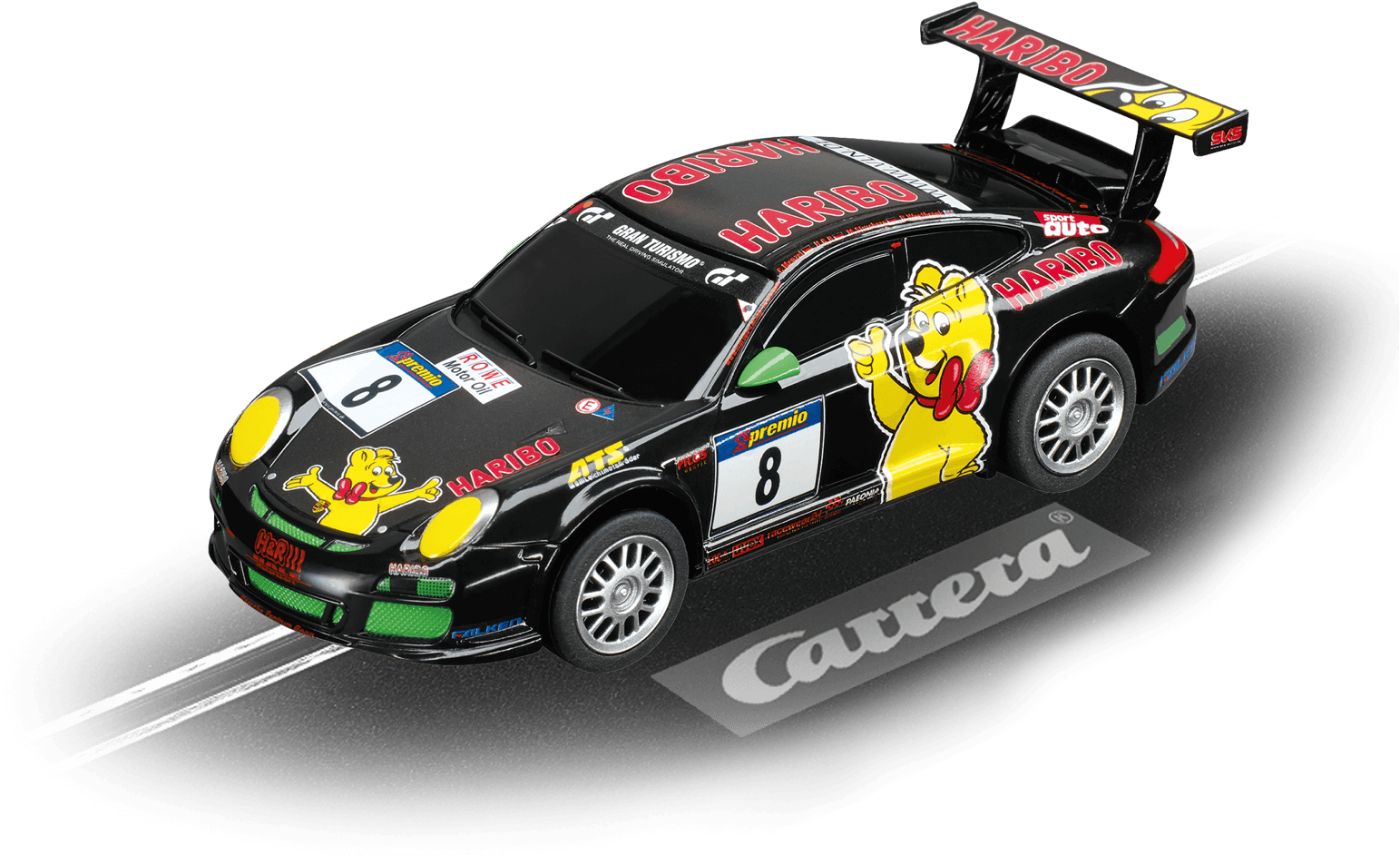 Porsche Gt3 Haribo Racing - Slot Car (1600x1067), Png Download