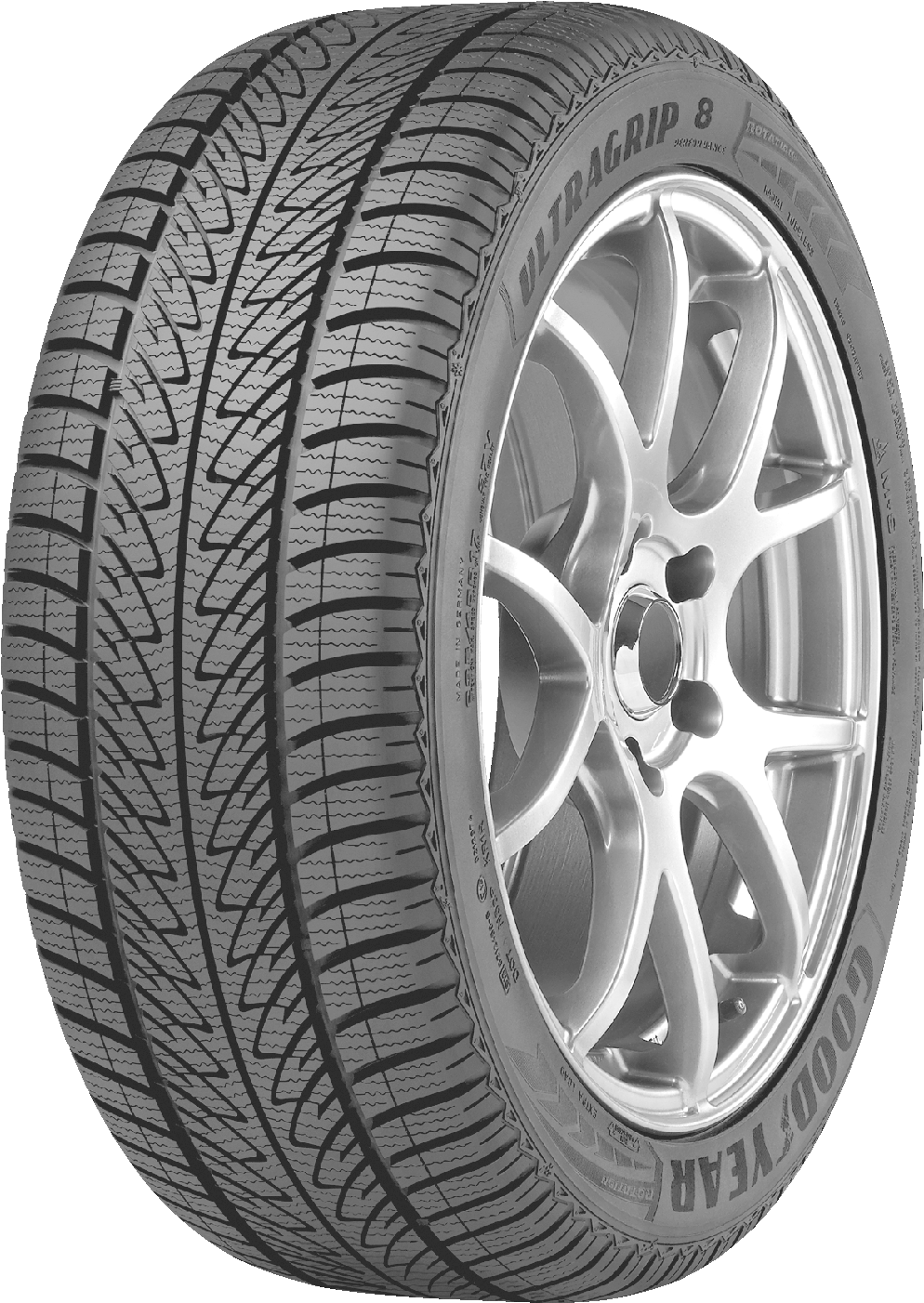 Goodyear Ultragrip 8 Perf 235 / 45 R - Yokohama Yk740 Gtx Review (1080x1440), Png Download