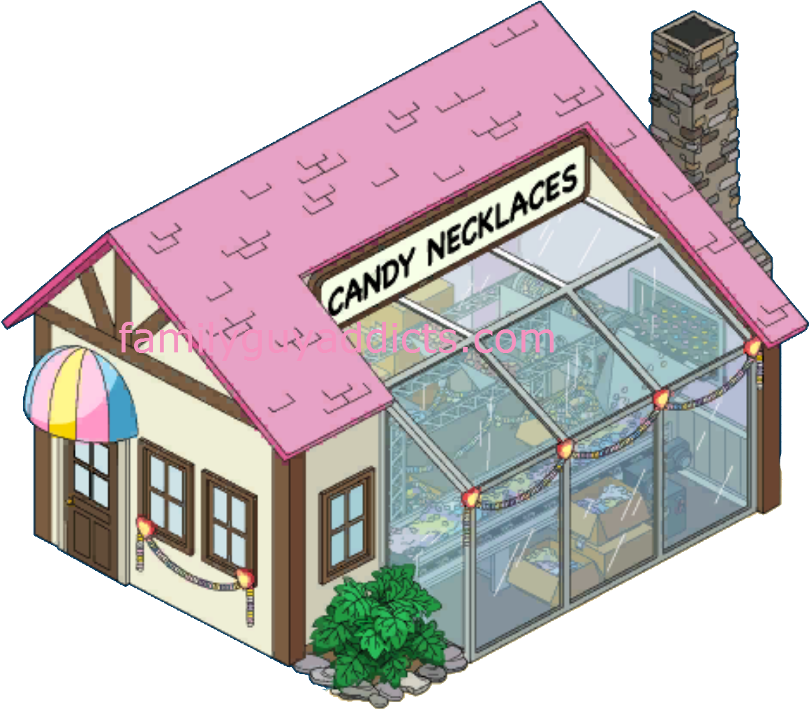 Sweetbottom's Candy Necklace Factory - Candy Necklace (1175x1048), Png Download