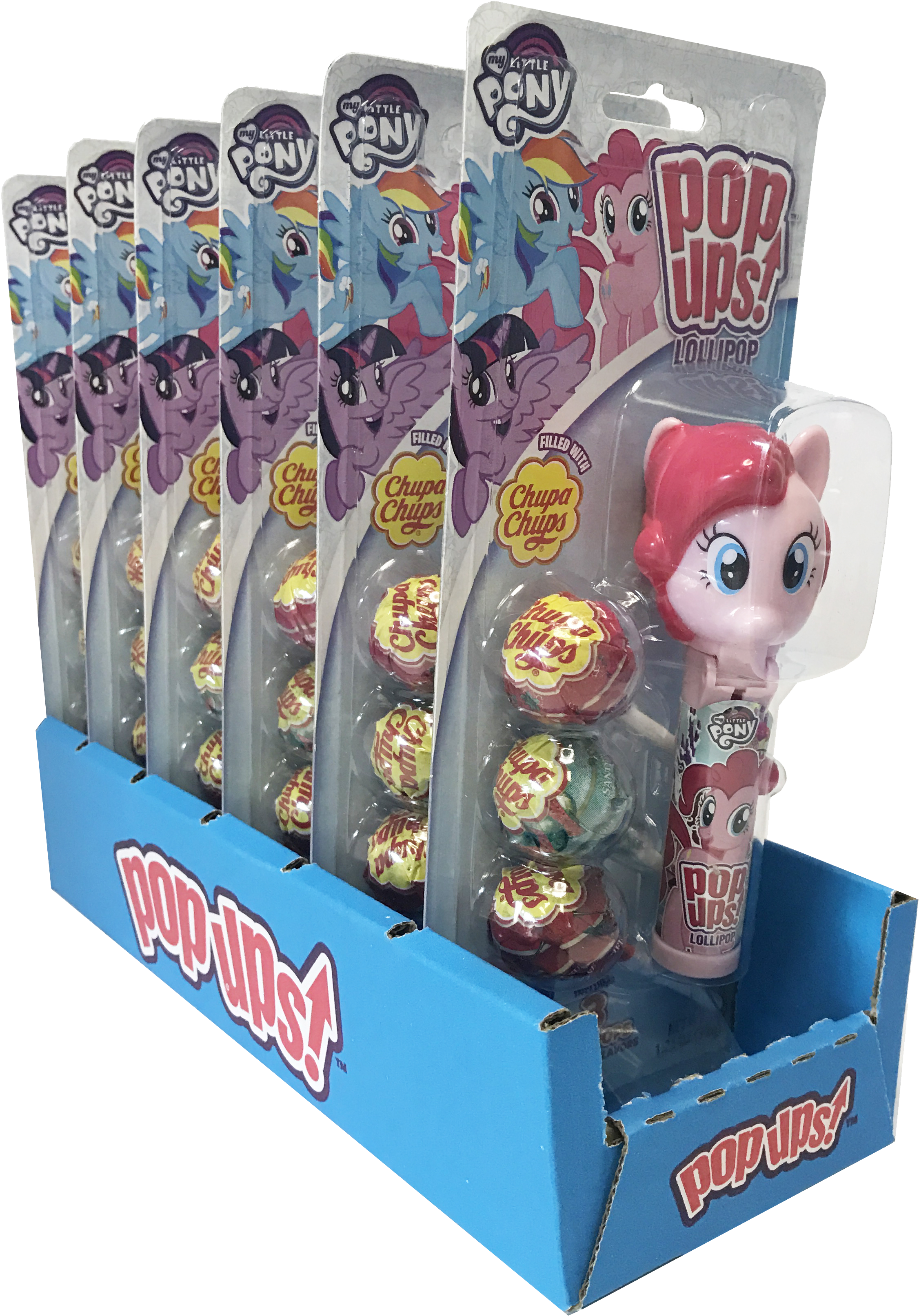 Flix My Little Pony Pop Ups Lollipop Dispenser (2501x3482), Png Download