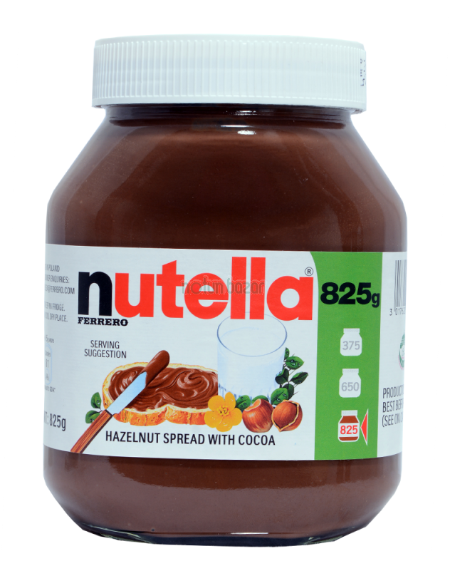 Nutella Hazelnut Spread With Cocoa (800x800), Png Download
