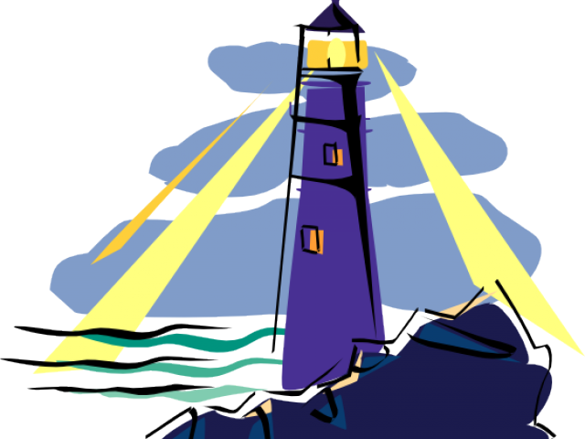 Transparent Lighthouse Clipart (640x480), Png Download