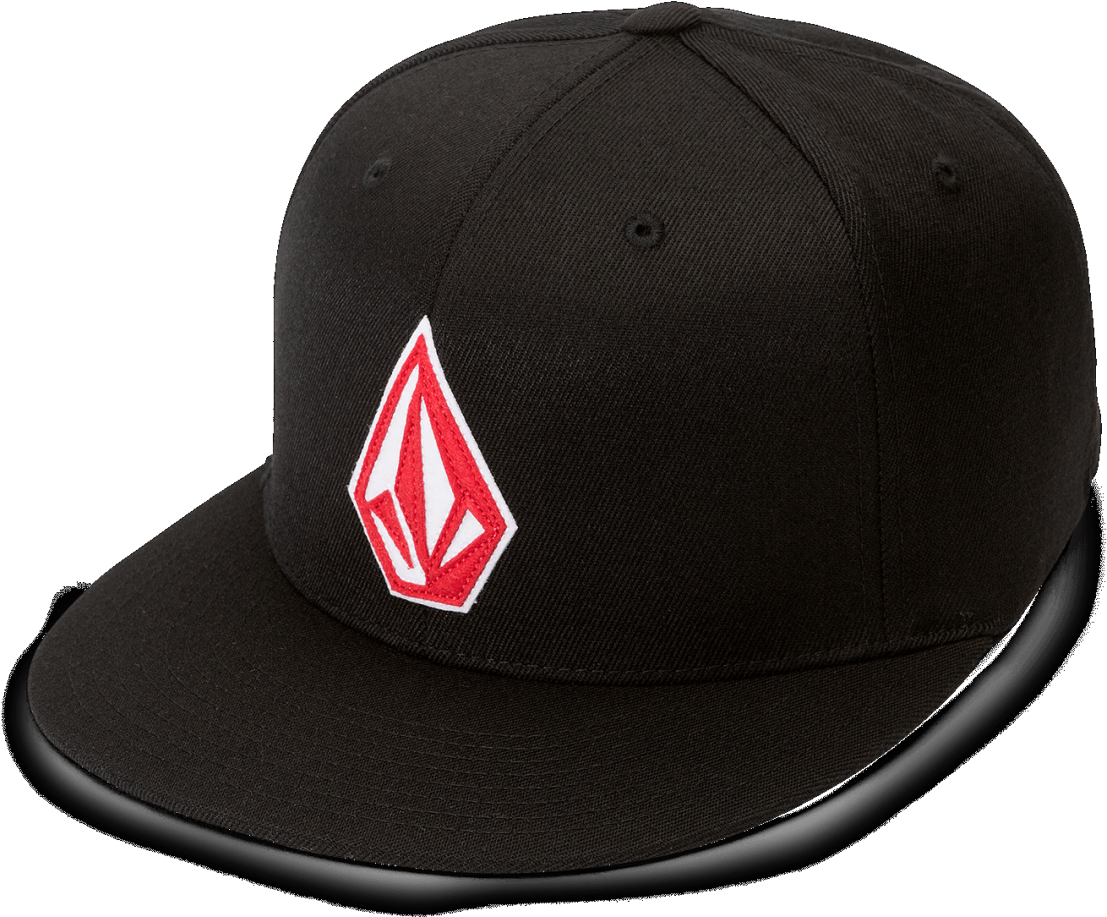 Volcom Stone Stack J-fit Hat Spark Red - Dc Cap Proceeder (1200x1600), Png Download