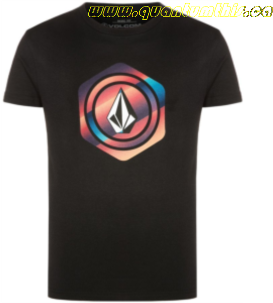 Mens Volcom Hexstone Basic Kids Tee Black For Sale - Volcom Svart Hexstone T-skjorte | S (600x600), Png Download