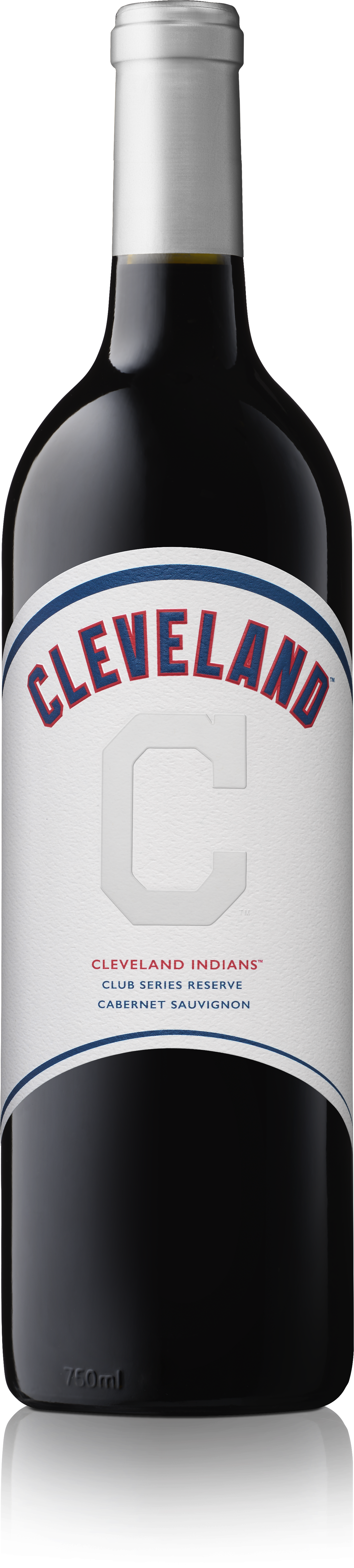 Cleveland Indians™ Club Series 2015 California Cabernet - Cleveland Indians Personalized Name (1709x6300), Png Download