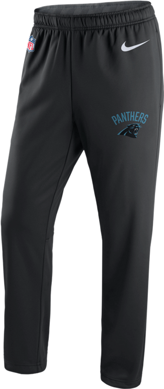 Carolina Panthers Men's Nike '16 Sideline Circuit Pants - Black And Red Nike Pants (800x800), Png Download