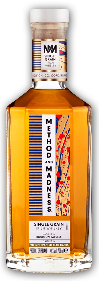 Method And Madness Single Grain Irish Whiskey - Method And Madness Whiskey (346x977), Png Download