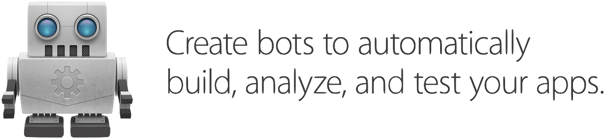 As An Ios Developer, You Can Now Take Advantage Of - Xcode Server Bot (1229x284), Png Download