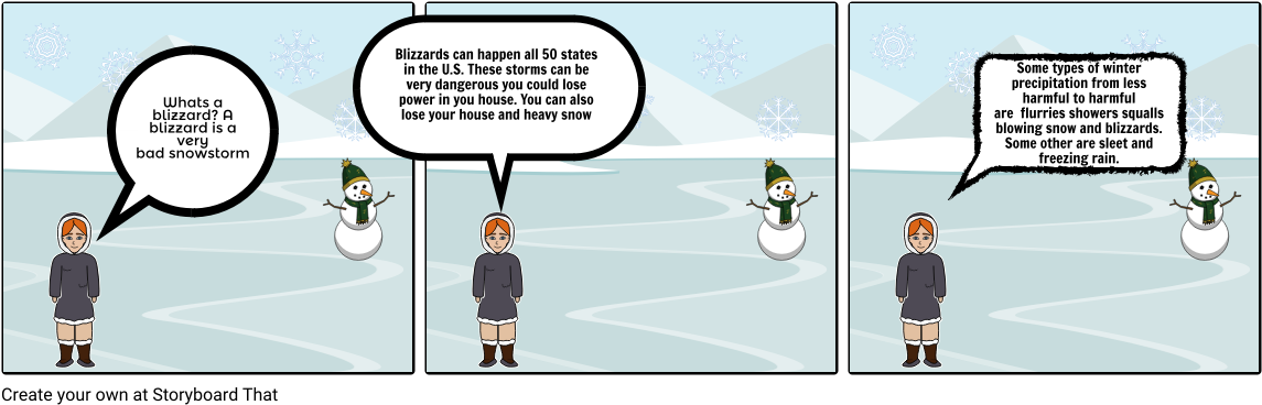 Blizzards - Cartoon (1164x385), Png Download