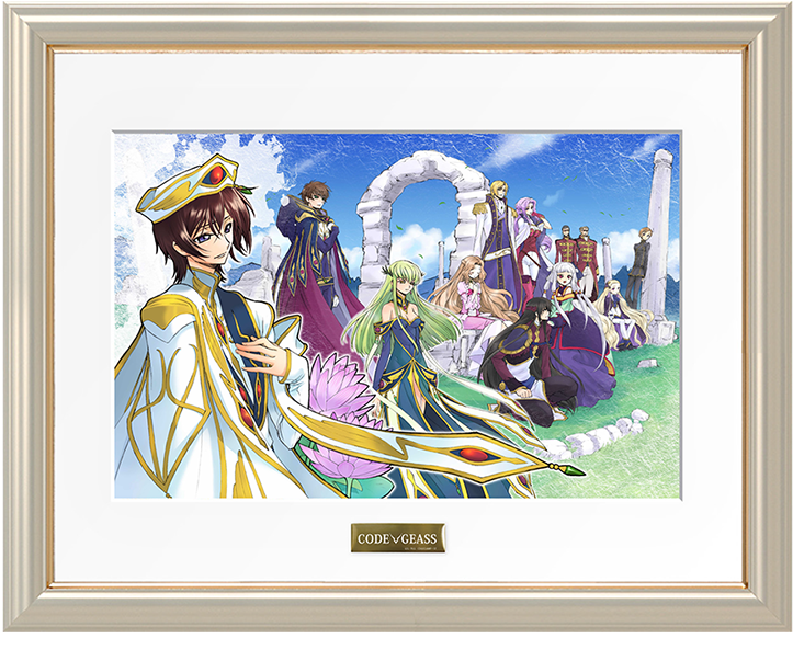 Code Geass Blu Ray Framed Art - コード ギアス 複製 原画 (906x629), Png Download