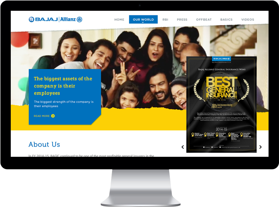 Bajaj Allianz General Insurance (920x684), Png Download