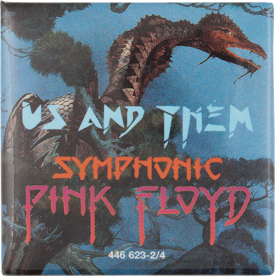 Pink Floyd Us And Them - Us And Them Symphonic Pink (1000x986), Png Download
