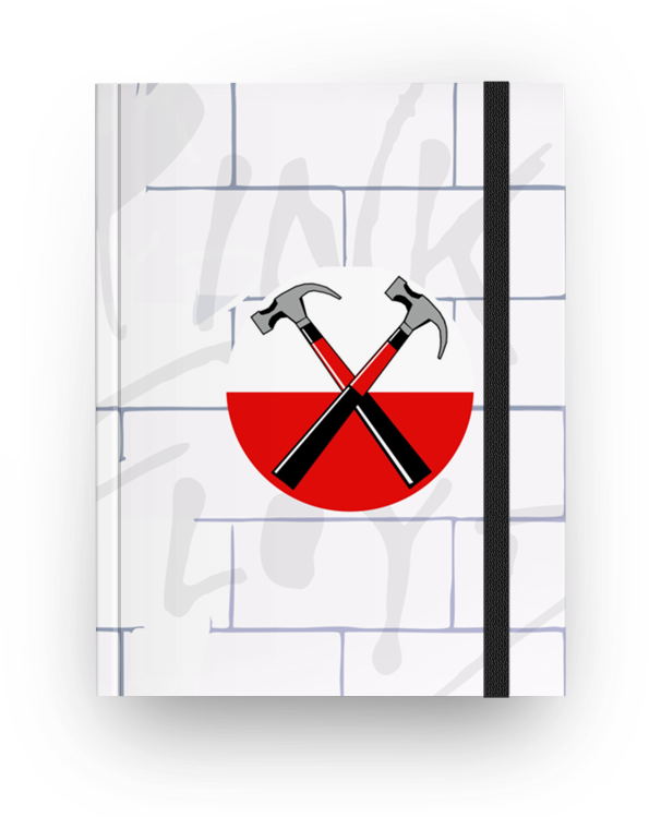 Caderno Pink Floyd De Viva Estúdio Criativona - Pink Floyd The Wall (800x800), Png Download