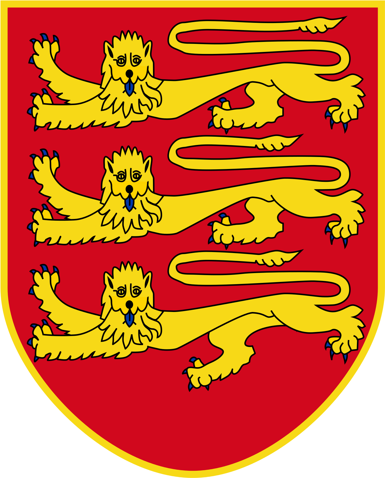 Jersey Coat Of Arms (1200x1485), Png Download