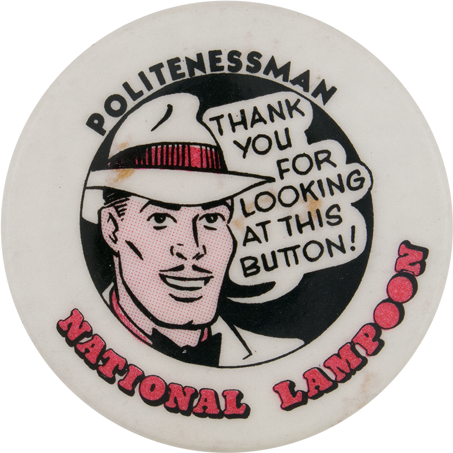 National Lampoon Politenessman - Politenessman National Lampoon (1000x988), Png Download