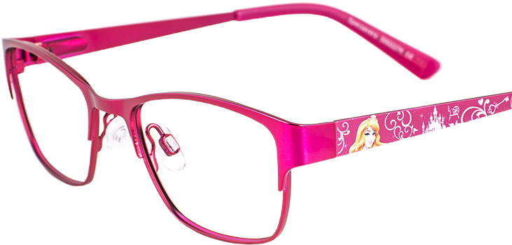 Sleeping Beauty - Modern Reading Glasses (768x482), Png Download